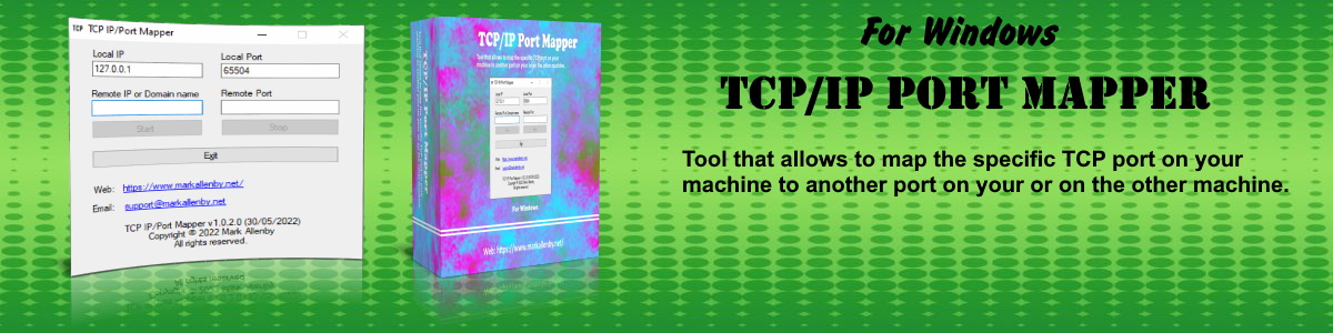 TCP/IP Port Mapper (Port Proxy)